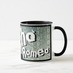 Caneca psicótico do envoltório de Romeo