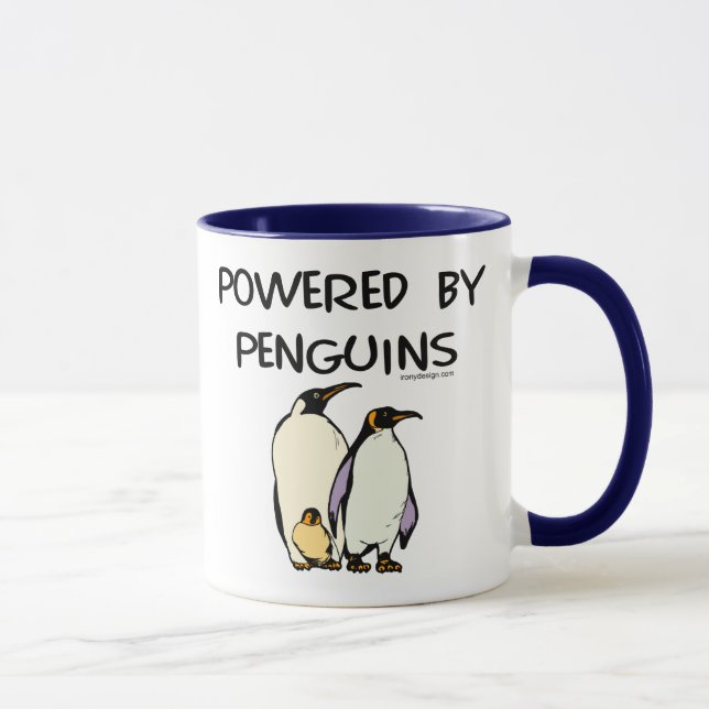 Caneca Psto por pinguins (Direita)