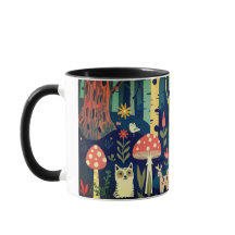 Psycheldelic forest design