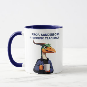 Caneca Pterdáctilo em Blazer e Turtleneck