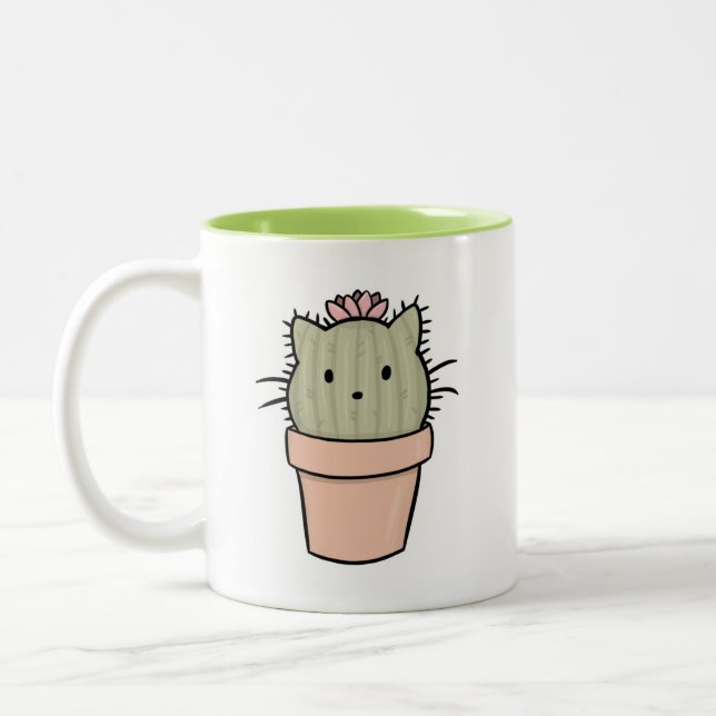 Caneca Pudgy de Catcus (Esquerda)