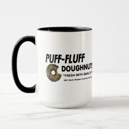 Caneca Puff Fluff Doughnut