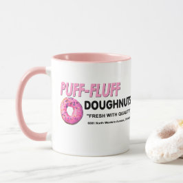 Caneca Puff Fluff Doughnut