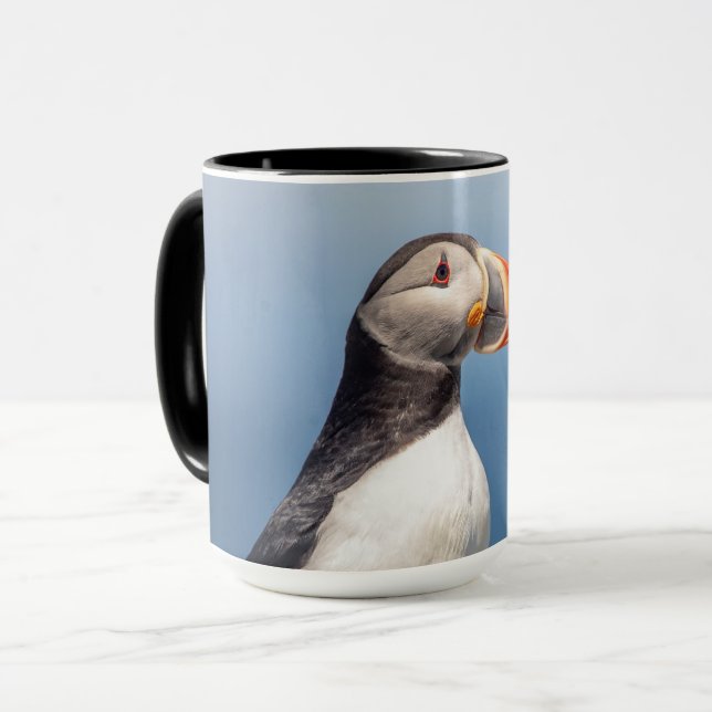 Caneca Puffin Atlântico em Machias, Maine (Frente Esquerda)