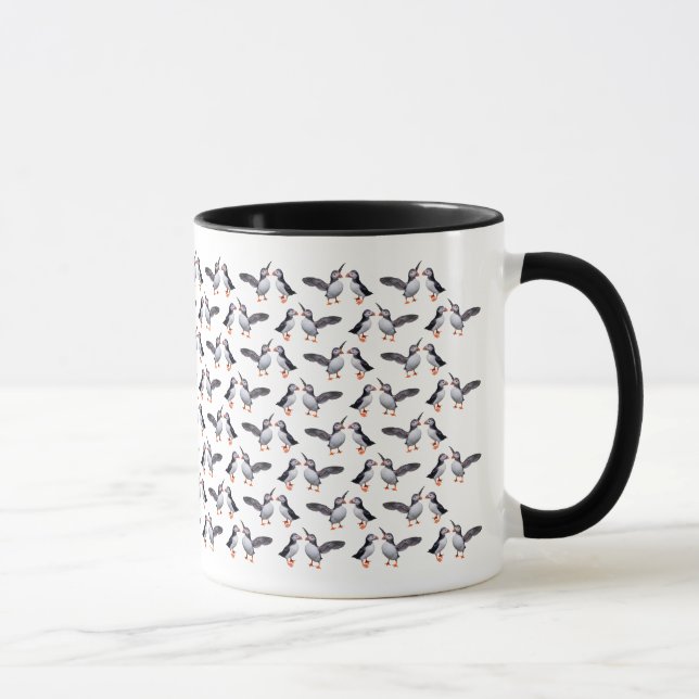 Caneca Puffin Frenzy Mug (Direita)