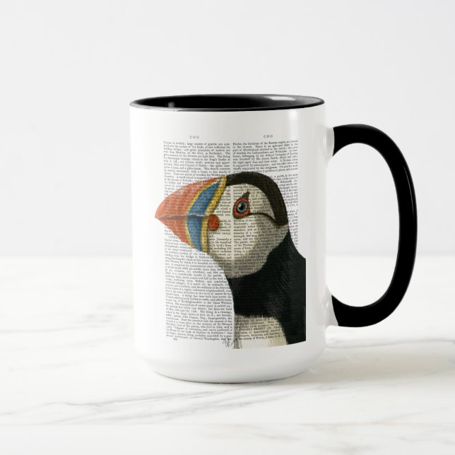 Caneca Puffin Retrait (Direita)