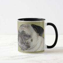 Pug Acordar Up Mug