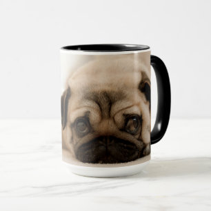 Caneca Pug da fêmea de Tan