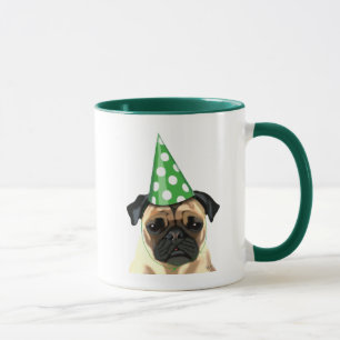 Caneca Pug de Partido