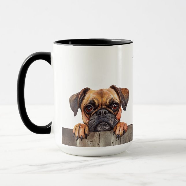 Caneca Pug Dog (Esquerda)