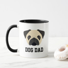 Caneca Pug Dog Pai