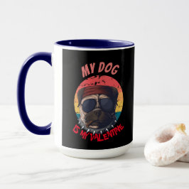 CANECA PUG É MEU NAMORADOS