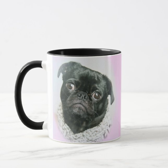 Caneca Pug Face (Esquerda)