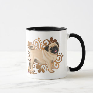 Caneca Pug Fawn