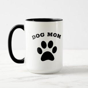Caneca Pug Mamãe Cachorro Mamãe Cachorro para Mulheres