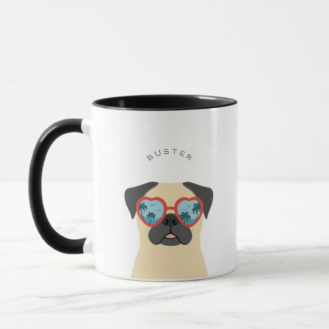 Caneca Pug Mugs (Esquerda)