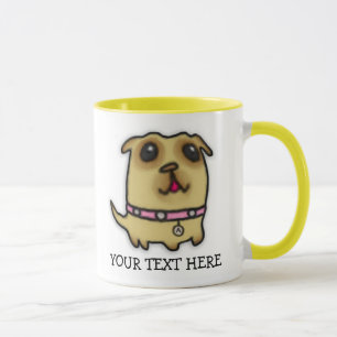 Caneca Pug Puppy Mug
