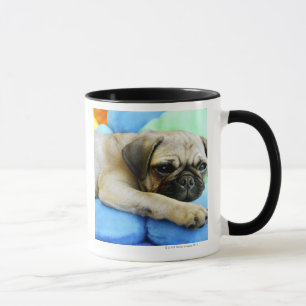 Caneca Pug que coloca em travesseiros