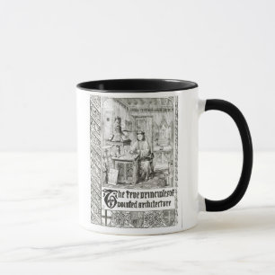 Caneca Pugin no trabalho, frontispiece 'dos princípios