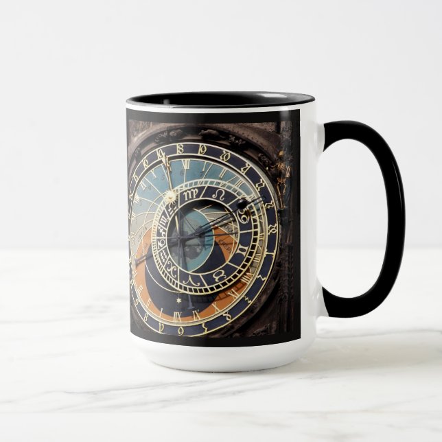 Caneca Pulso de disparo astronômico em Praque (Direita)