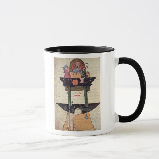 Caneca Pulso de disparo de água com figuras automatizadas (Direita)