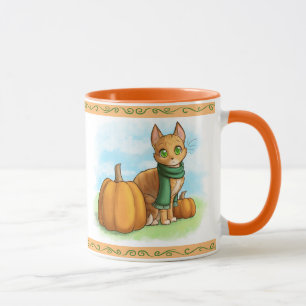 Caneca Pumpkin Cat
