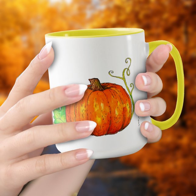 Caneca Pumpkin MUG por Nicole Janes (Criador carregado)
