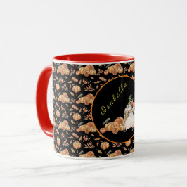 Caneca Pumpkin Raccoon Personaliza Texto e Cor