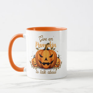 Caneca Pumpkin sobre