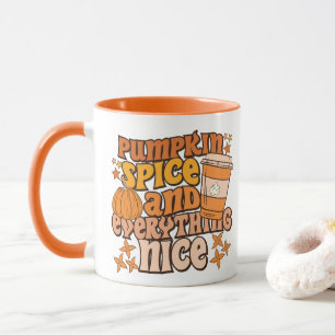 Caneca "Pumpkin Spice & All Nice" Fall Season