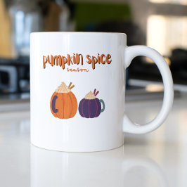 Caneca Pumpkin Spice bebe abóbora fofa para amante de out