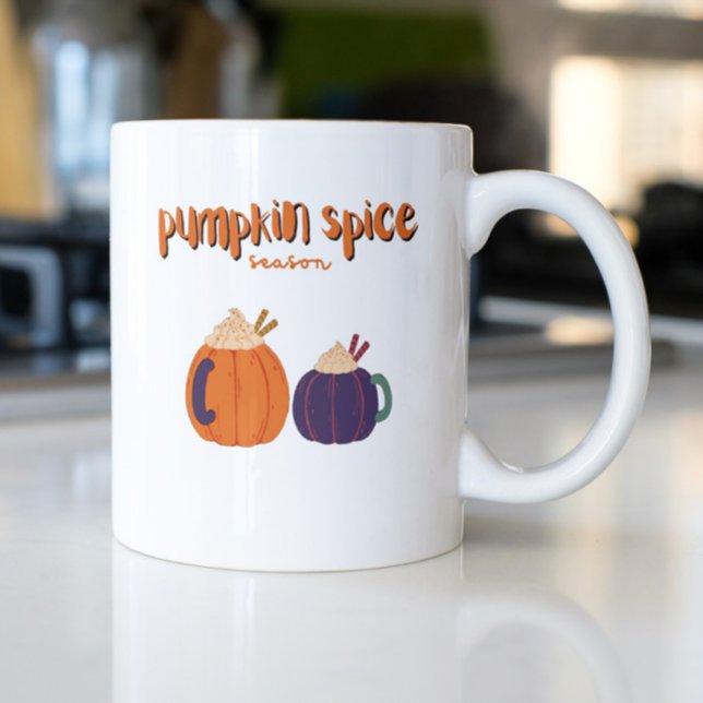 Caneca Pumpkin Spice bebe abóbora fofa para amante de out (Criador carregado)