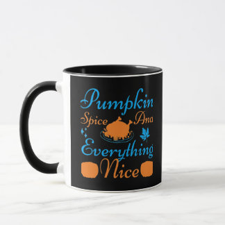 Caneca Pumpkin Spice E Tudo Bastante Engraçado Essencial