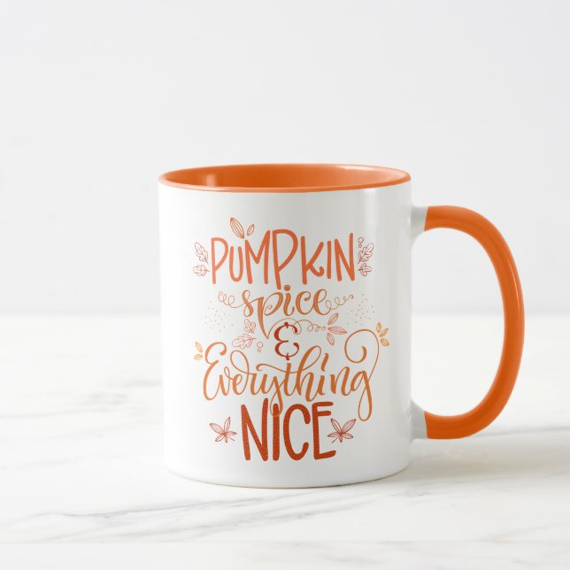 Caneca Pumpkin Spice e tudo de bom (Direita)