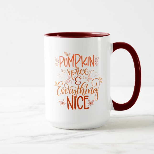 Caneca Pumpkin Spice e tudo de bom (Direita)