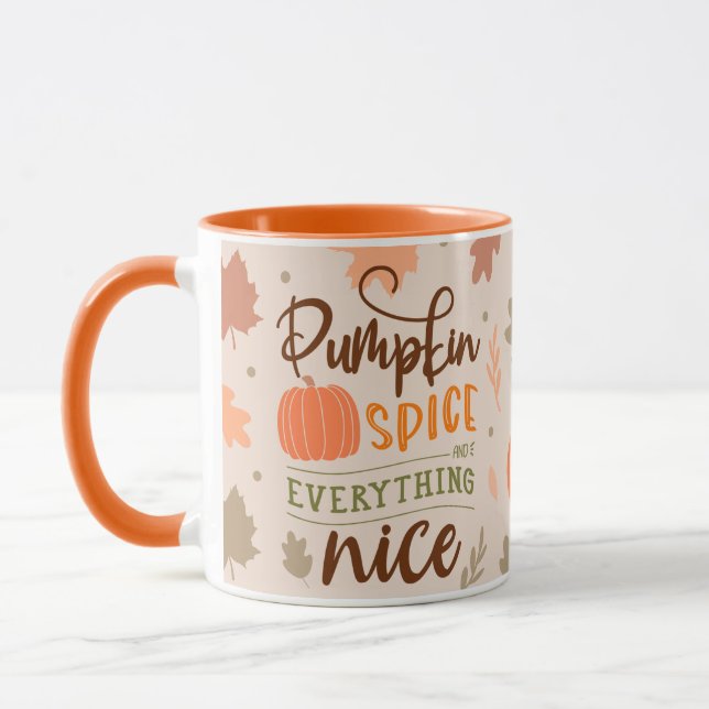 Caneca Pumpkin Spice e tudo de bom (Esquerda)
