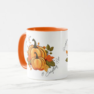 Caneca Pumpkin Spice e tudo que é bonito (duplo)
