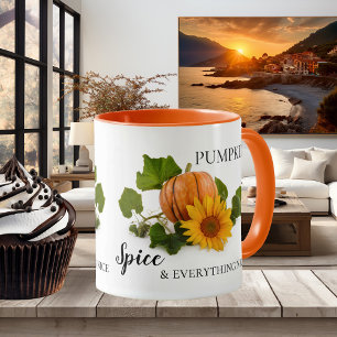 Caneca Pumpkin Spice e tudo que é legal caem