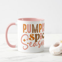 Pumpkin Spice Season - Mug de Café de Dois Tom
