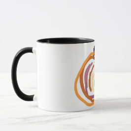 Caneca Pumpkin Sunset Autumn cute