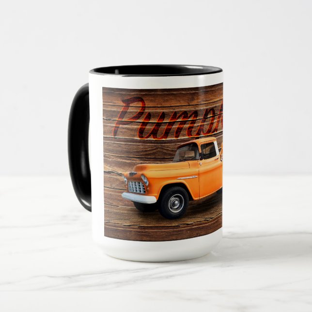 Caneca Pumpkins Truck, Mug (Frente Esquerda)