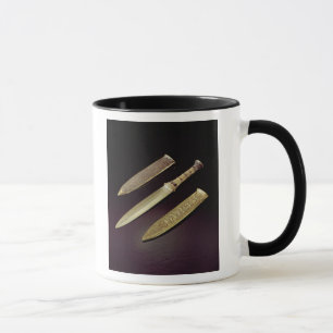 Caneca Punhal Dourado e bainha