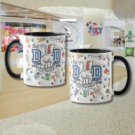Caneca "Punho Cerrado" Personalizado para o Dia dos Pais