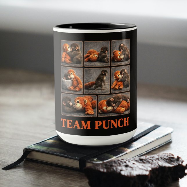 Caneca Punho de Macaco Bebê (Criador carregado)