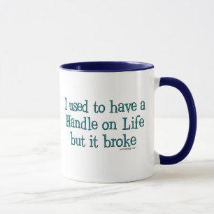 Caneca Punho no humor da vida