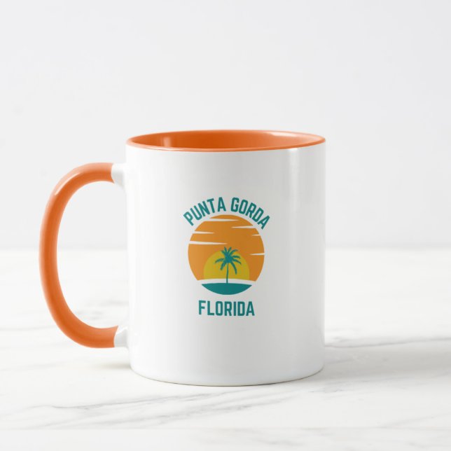 Caneca Punta Gorda Flórida Café Mug (Esquerda)