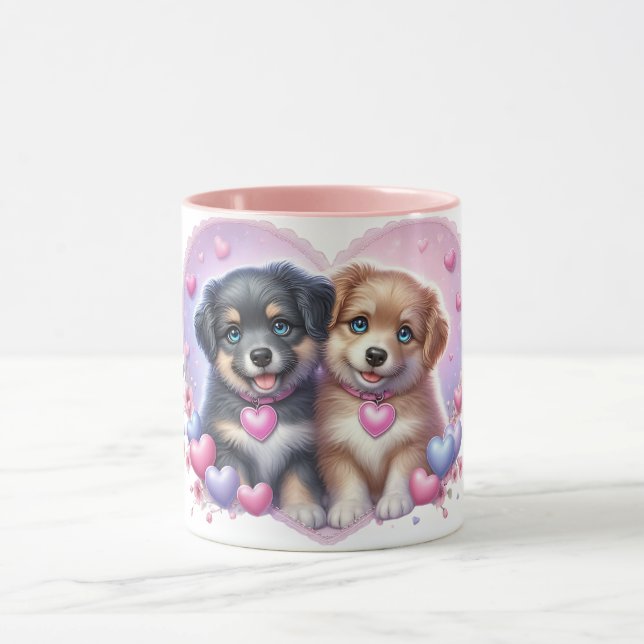 Caneca Puppy love Mug (Centro)