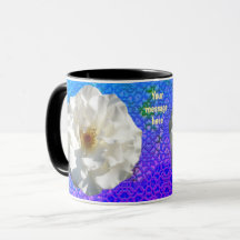 Pura Felicidade-Mug de Renda Vintage