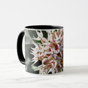 Caneca Pureza Radiante: Foto da Flor Orquestrada Branca-b