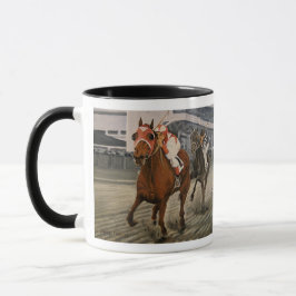 Caneca Puro-sangue de corrida é o cavalo vencedor
